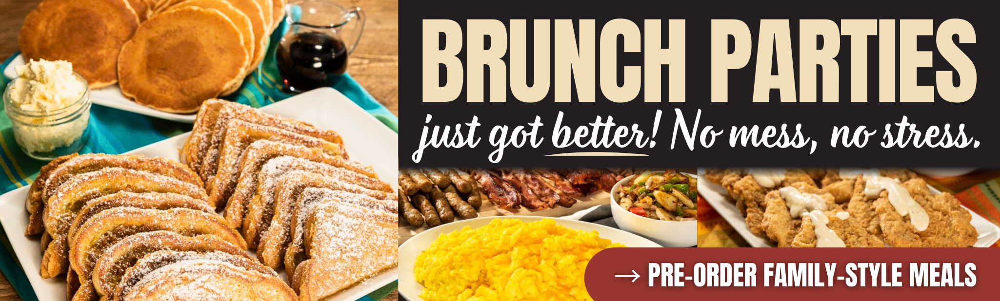 Family Style Brunch Parties